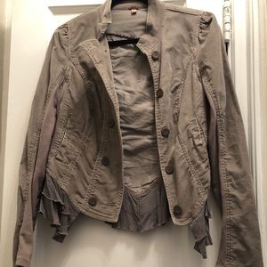 FREE PEOPLE, corduroy classy jacket